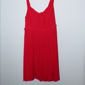 Urban outfitters babydoll dress red sz medium